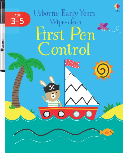 Early Years Wipe-Clean First Pen Control