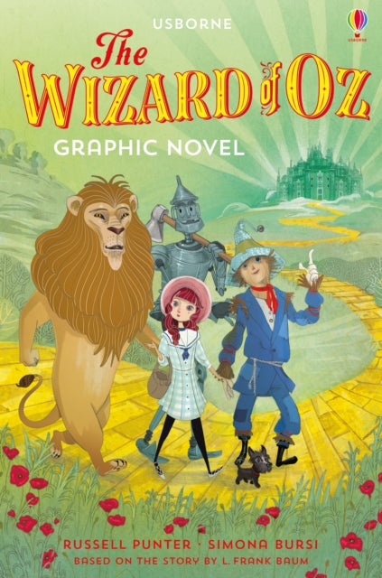 Book cover of: Wizard of Oz Graphic Novel. By: Russell PUNTER
