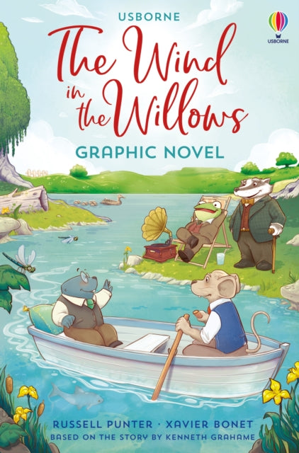 Book cover of: Wind in the Willows Graphic Novel. By: Russell PUNTER