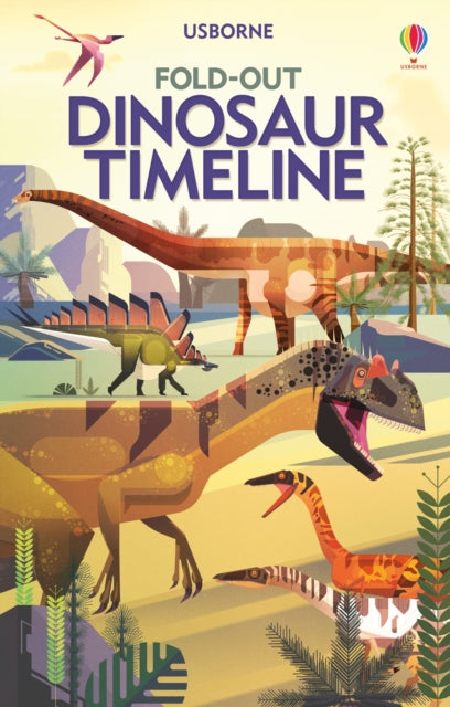 Book cover of: Fold-Out Dinosaur Timeline. By: Rachel Firth