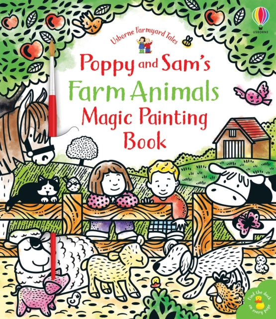 Book cover of: Poppy and Sam's Farm Animals Magic Painting Book