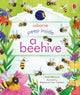 Book cover of: Peep Inside a Beehive. By: Anna Milbourne