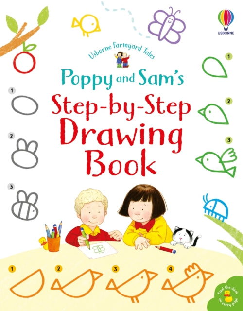 Book cover of: Poppy and Sam's Step-by-Step Drawing Book