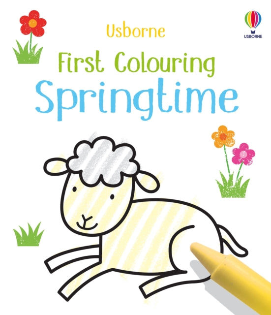 Book cover of: First Colouring Springtime