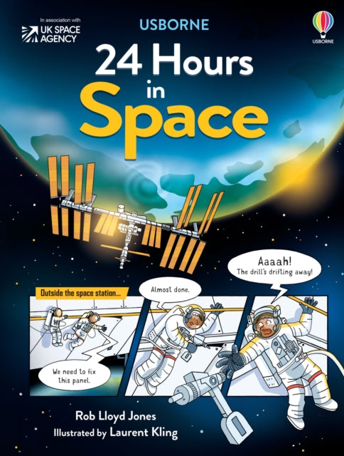 Book cover of: 24 Hours in Space. By: Lloyd Rob Jones