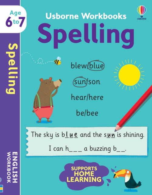Book cover of: Usborne Workbooks Spelling 6-7