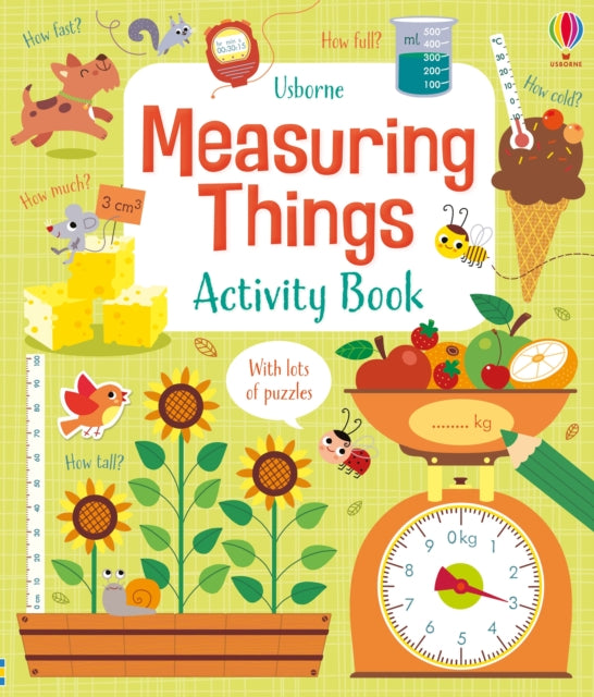 Book cover of: Measuring Things Activity Book