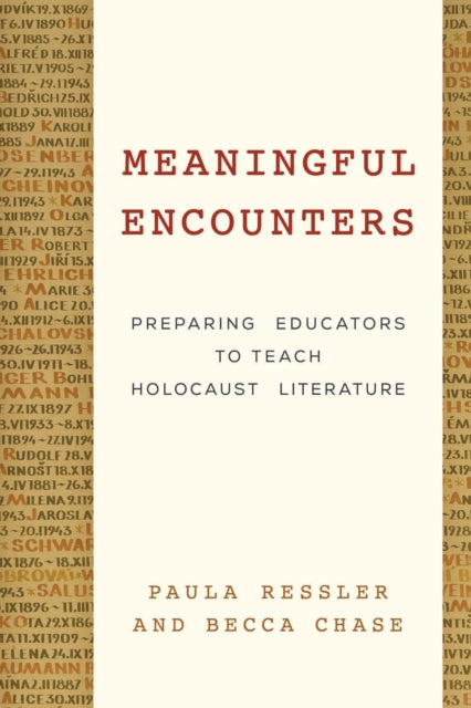 Book cover of: Meaningful Encounters. By: Paula Ressler