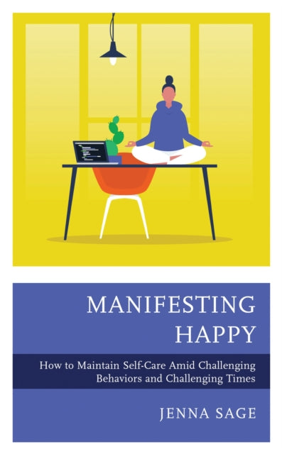 Book cover of: Manifesting Happy. By: Jenna Sage