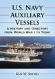 Book cover of: U.S. Navy Auxiliary Vessels. By: Ken W. Sayers