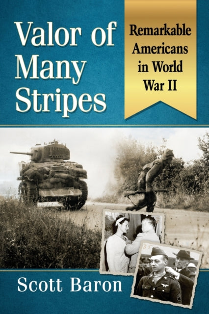 Book cover of: Valor of Many Stripes. By: Scott Baron