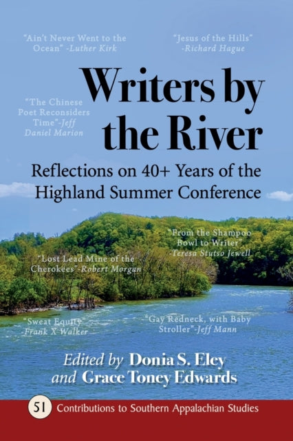 Book cover of: Writers by the River. By: Donia S. Eley