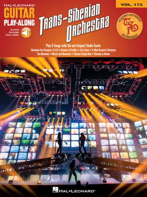 Book cover of: Trans-Siberian Orchestra Guitar Play-Along Vol.173. By: Trans-Siberian Orchestra