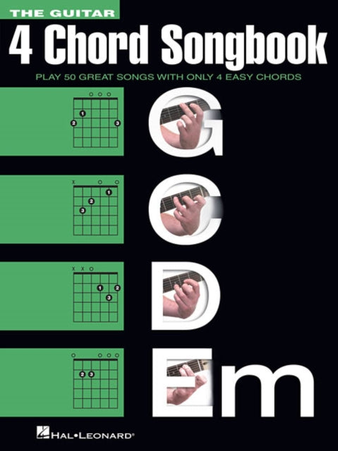 Book cover of: Guitar 4-Chord Songbook G-C-D-Em