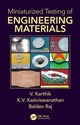Book cover of: Miniaturized Testing of Engineering Materials. By: V. Karthik