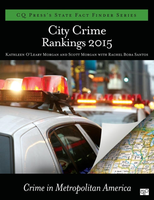 Book cover of: City Crime Rankings 2015. By: Kathleen O'Leary Morgan