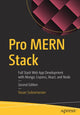 Book cover of: Pro MERN Stack. By: Vasan Subramanian