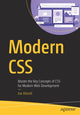 Book cover of: Modern CSS. By: Joe Attardi