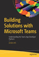 Book cover of: Building Solutions with Microsoft Teams. By: Jenkins NS