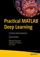 Book cover of: Practical MATLAB Deep Learning. By: Michael Paluszek
