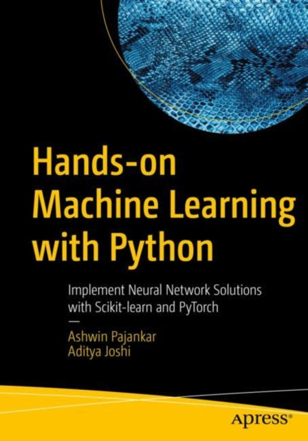 Book cover of: Hands-on Machine Learning with Python. By: Ashwin Pajankar