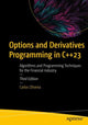 Book cover of: Options and Derivatives Programming in C++23. By: Carlos Oliveira