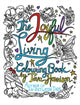 Book cover of: Joyful Living Colouring Book. By: Teva Harrison