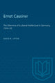 Book cover of: Ernst Cassirer. By: LIPTON