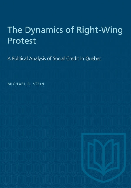 Book cover of: Dynamics of Right-Wing Protest. By: STEIN