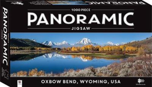 Book cover of: 1000 Piece Panoramic Jigsaw Puzzle Oxbow Bend, USA