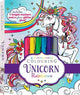 Book cover of: Kaleidoscope Colouring Kit: Unicorn Rainbows