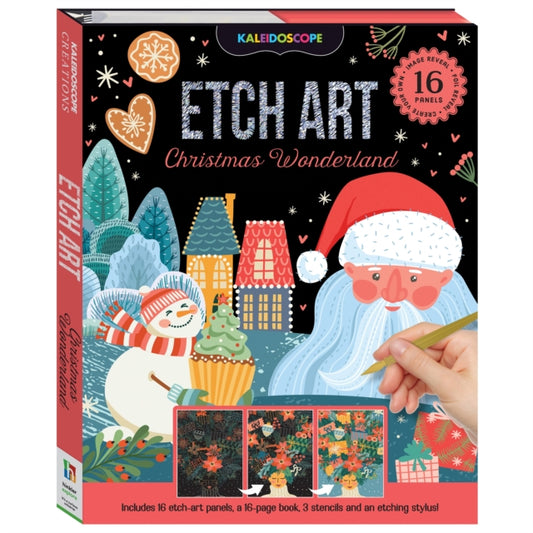 Book cover of: Kaleidoscope Etch Art Creations Christmas Wonderland