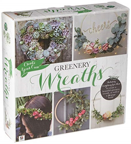 Book cover of: Create Your Own Greenery Wreath Kit Box Set