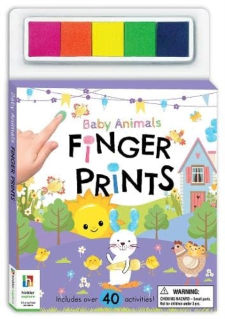 Book cover of: Baby Animals Finger Prints