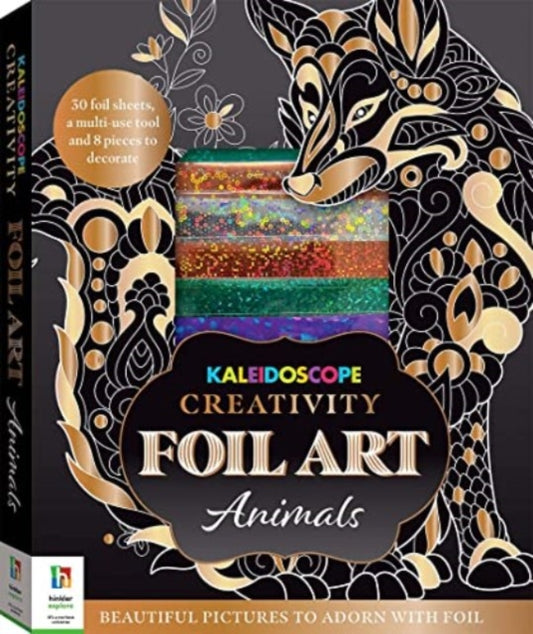 Book cover of: Kaleidoscope Creativity Foil Art Animals