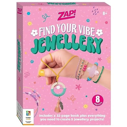 Book cover of: Zap! Find Your Vibe Jewellery