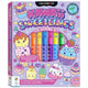 Book cover of: Kaleidoscope Colouring Kawaii Sweetlings Kit