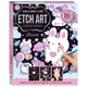 Book cover of: Kaleidoscope Etch Art Creations Kawaii