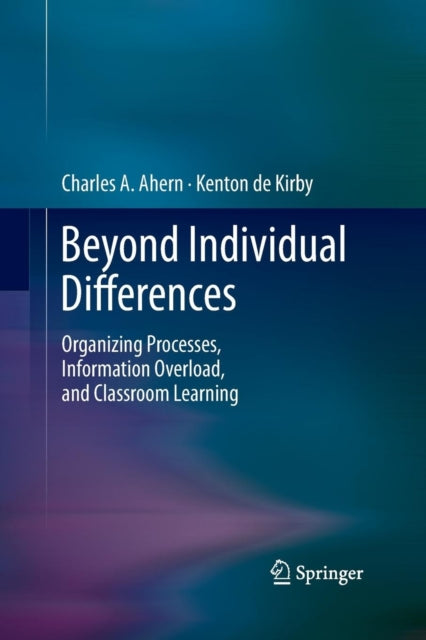 Book cover of: Beyond Individual Differences. By: Charles A. A. Ahern