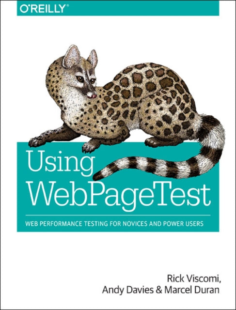 Book cover of: Using WebPageTest. By: Rick Viscomi
