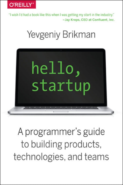 Book cover of: Hello, Startup. By: Yevgeniy Brikman