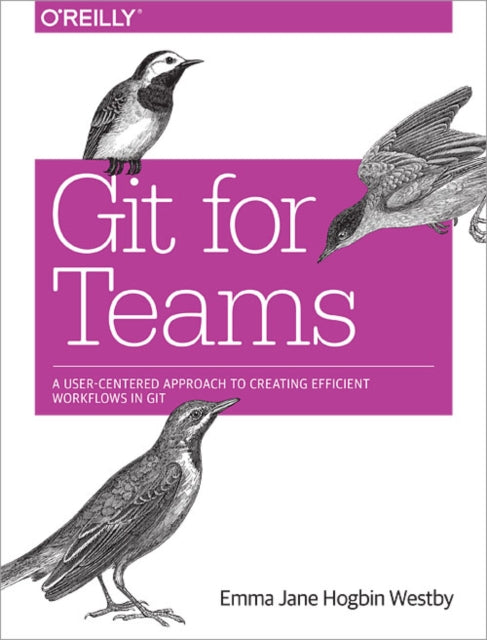 Book cover of: Git for Teams. By: Emma Jane Hogbin