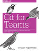 Book cover of: Git for Teams. By: Emma Jane Hogbin