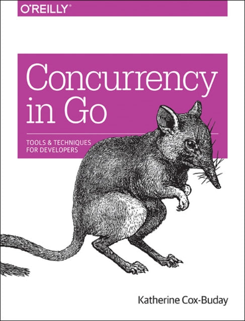 Book cover of: Concurrency in Go. By: Katherine Cox-Buday