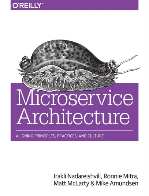 Book cover of: Microservice Architecture. By: Irakli Nadareishvili