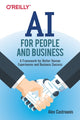 Book cover of: AI for People and Business. By: Alex Castrounis