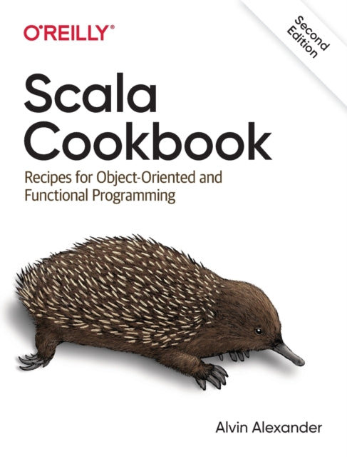 Book cover of: Scala Cookbook. By: Alvin Alexander