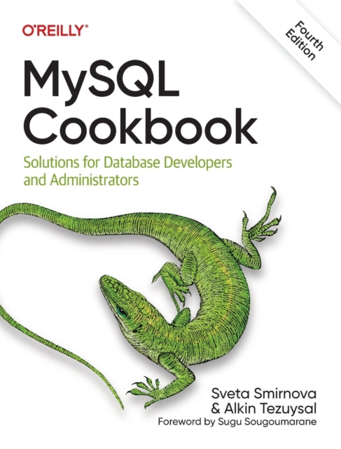 Book cover of: MySQL Cookbook. By: Sveta Smirnova