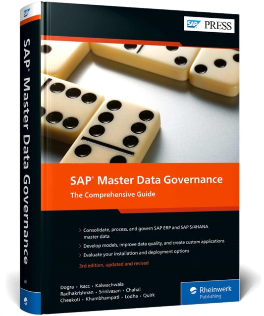 Book cover of: SAP Master Data Governance. By: Bikram Dogra