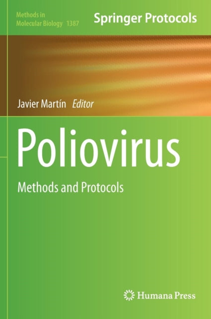 Book cover of: Poliovirus. By: Javier Martín
